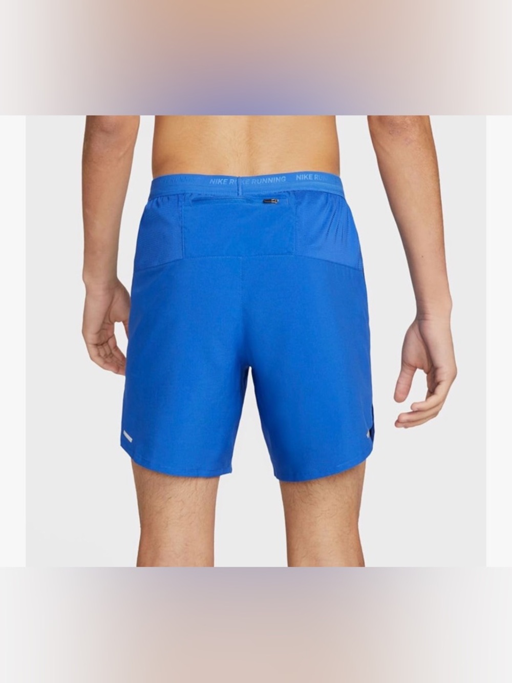 🆕 Nike Dri-FIT Stride Running Shorts 5” Men’s XL Blue Athletic Shorts NWT - Picture 3 of 5